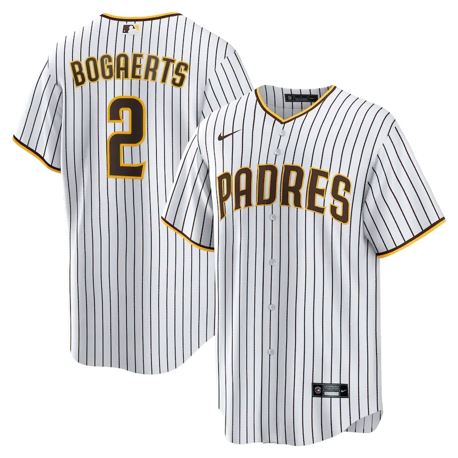 Men's Xander Bogaerts San Diego Padres White Jersey - All Stitched