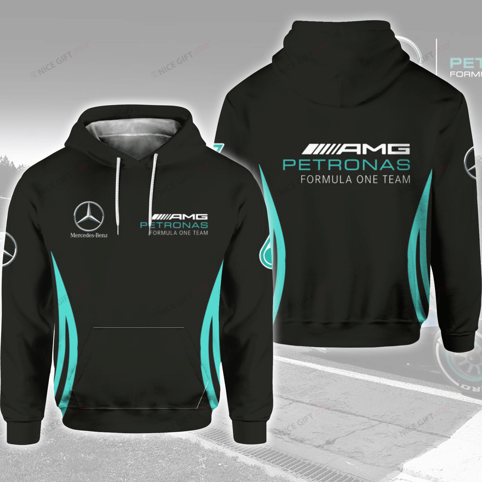 Mercedes-AMG Petronas 3D Hoodie Gift For Fans