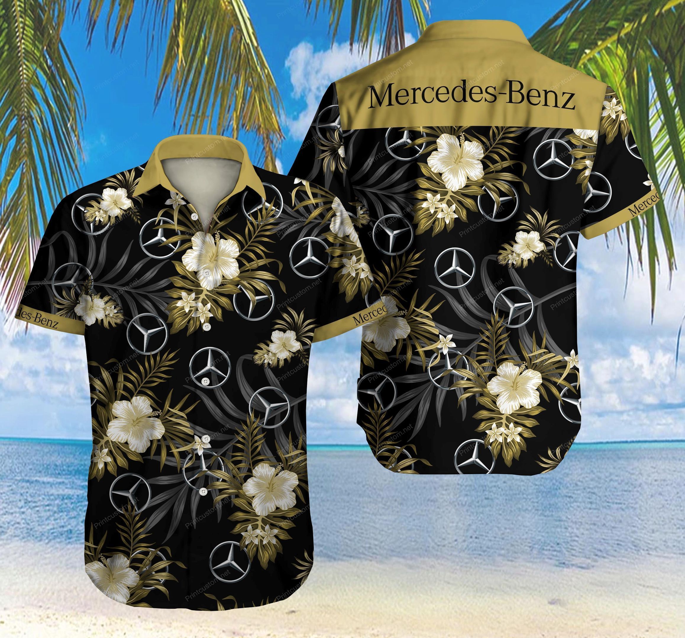 Mercedes Hawaii Shirt