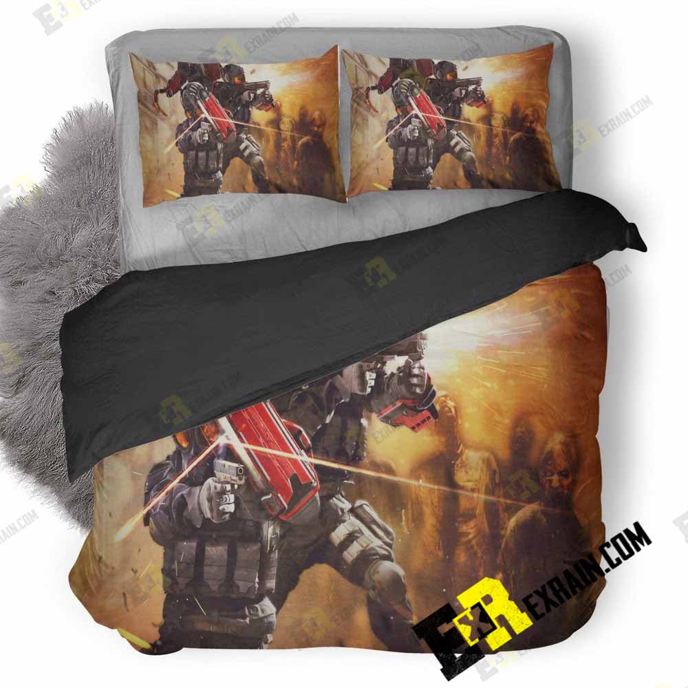 Mercenaries Umbrella Corps Wide 3D Customized Duvet Cover Bedding Set