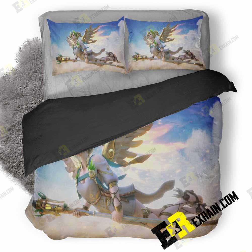 Mercy Overwatch Xn 3D Customized Duvet Cover Bedding Set