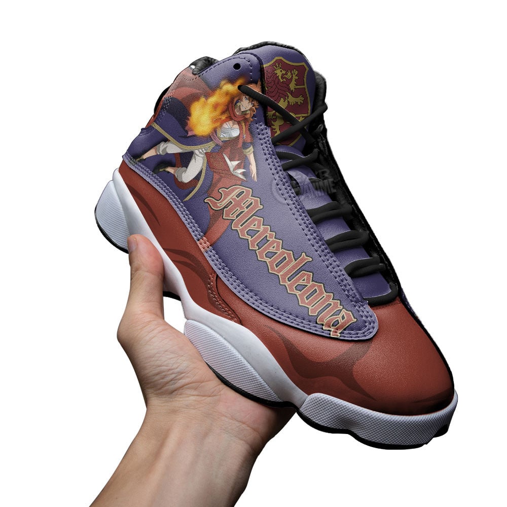 Mereoleona Vermillion JD13 Sneakers Black Clover Custom Anime Shoes