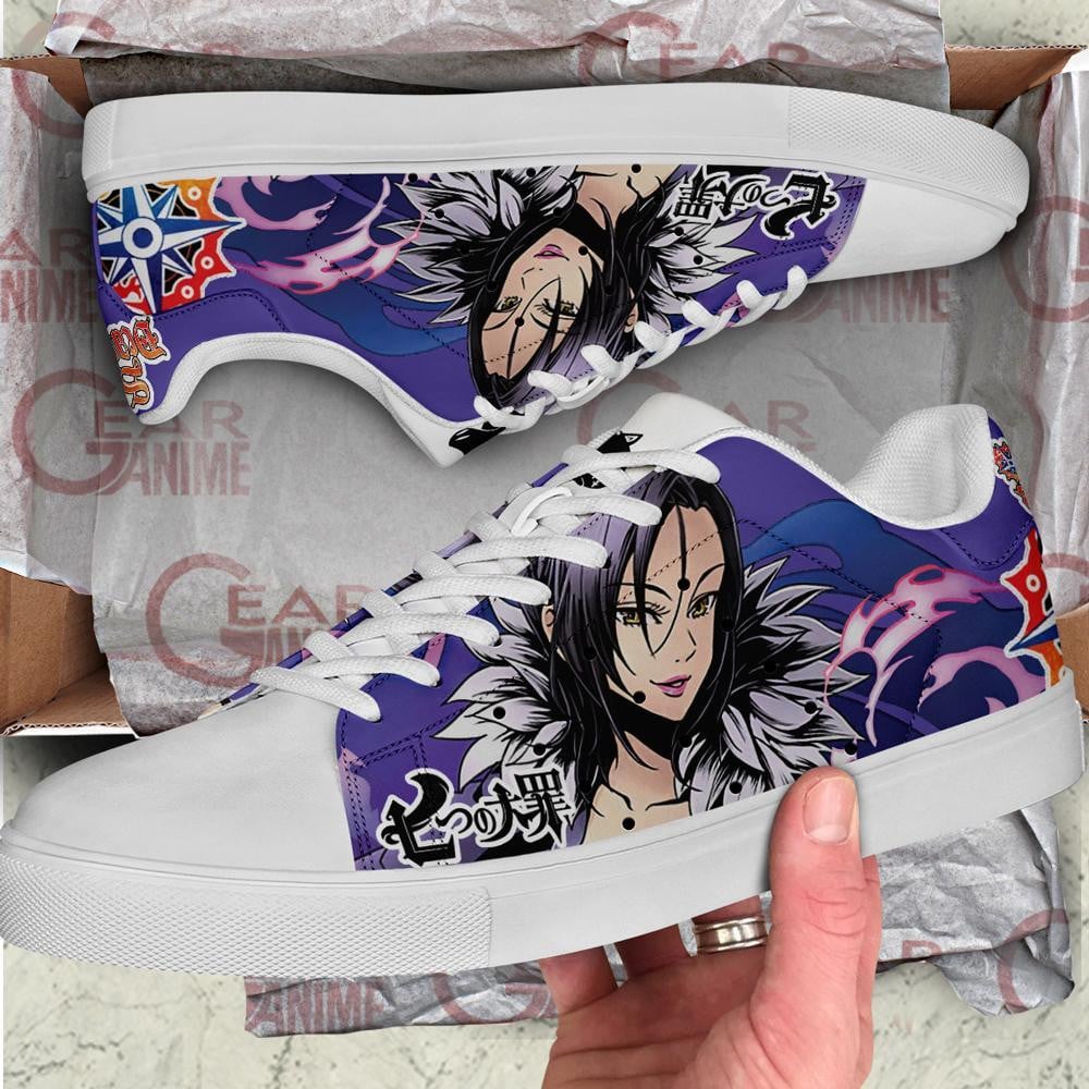 Merlin Skate Shoes The Seven Deadly Sins Anime Custom Sneakers