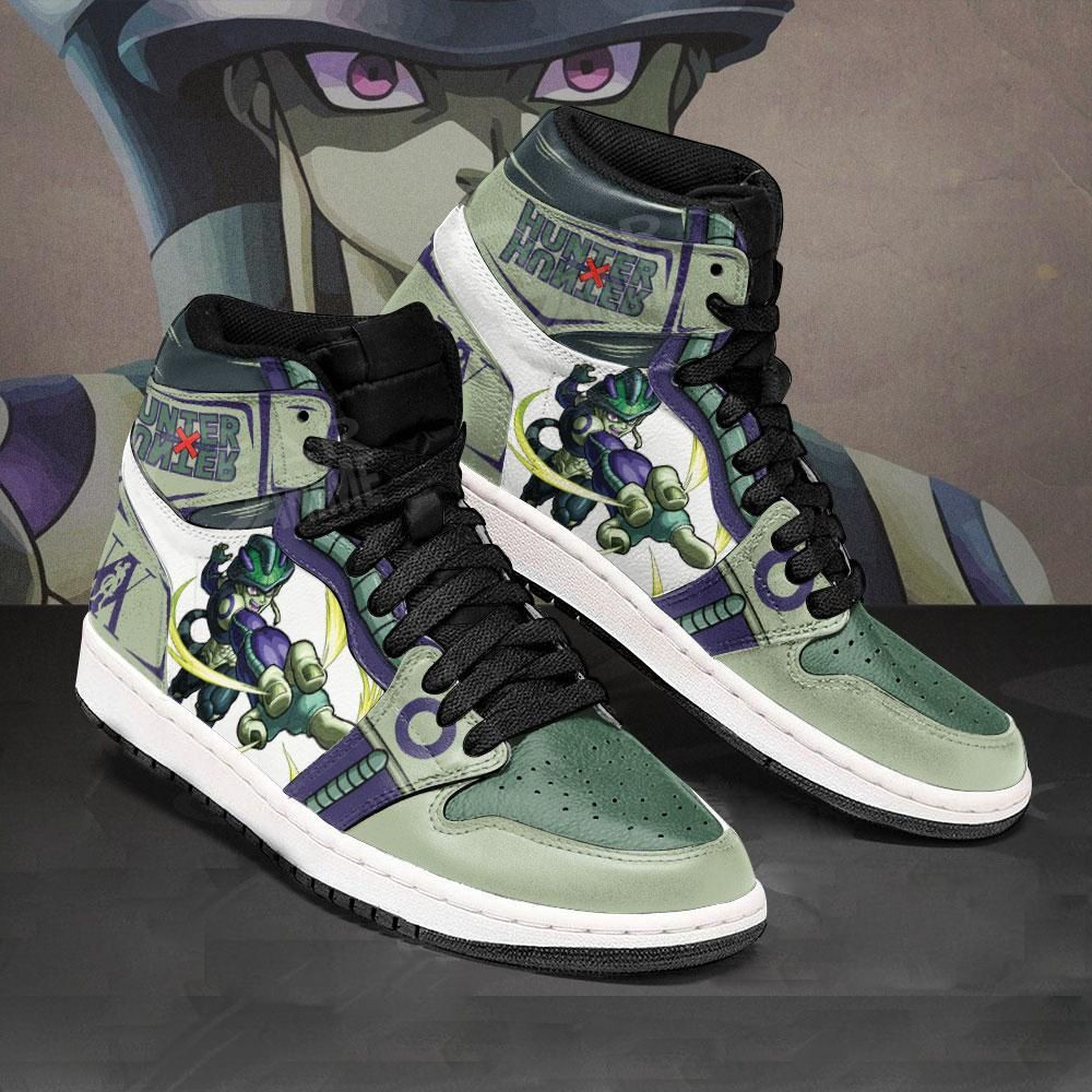 Meruem Hunter X Hunter Anime 1 High Top Air Jordan Sneaker, Air Jordan Hightop