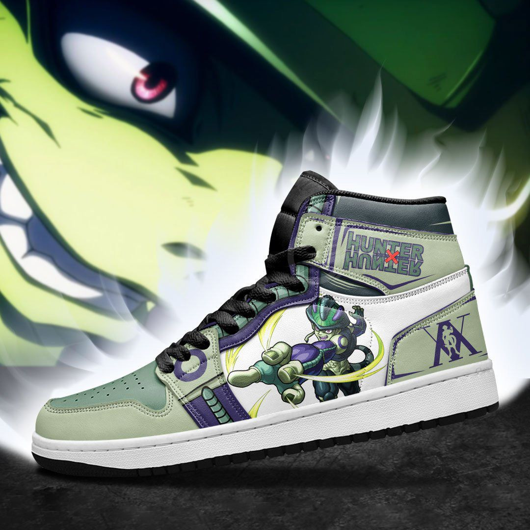 Meruem Hunter X Hunter Anime 1 High Top Air Jordan Sneaker, Air Jordan Hightop