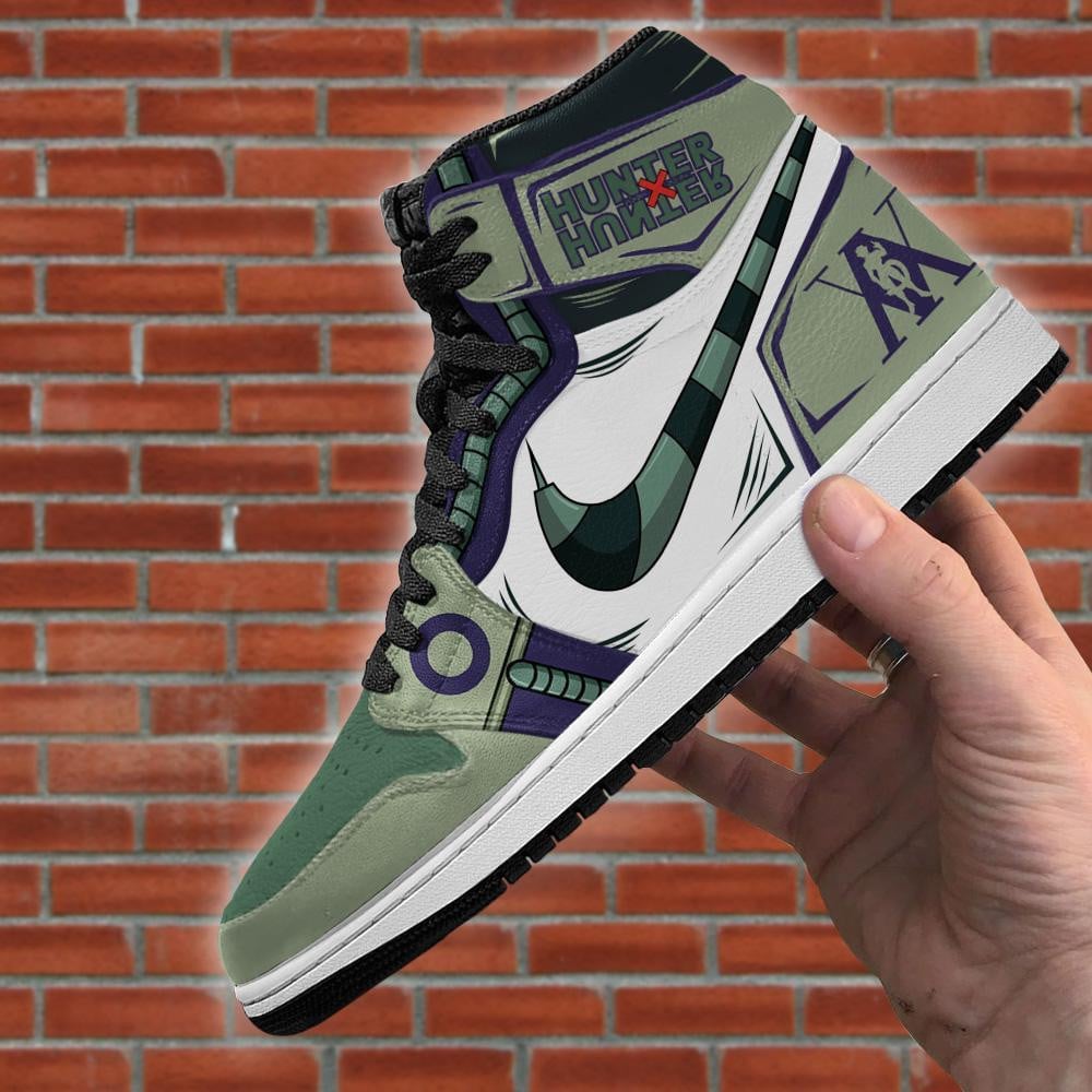 Meruem Hunter X Hunter JD1s Sneakers Skin HxH Anime Shoes, Air Jordan Hightop