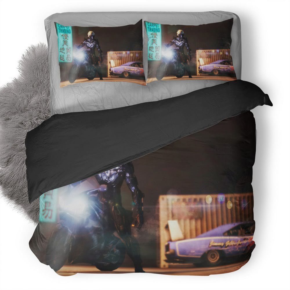 Metal Gear Rising Jack The Ripper 3D Customized Duvet Cover Bedding Set