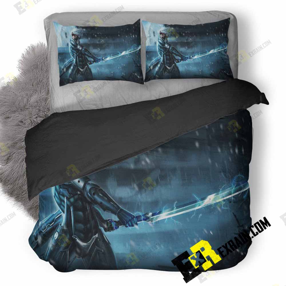 Metal Gear Rising Raiden 3D Customized Duvet Cover Bedding Set