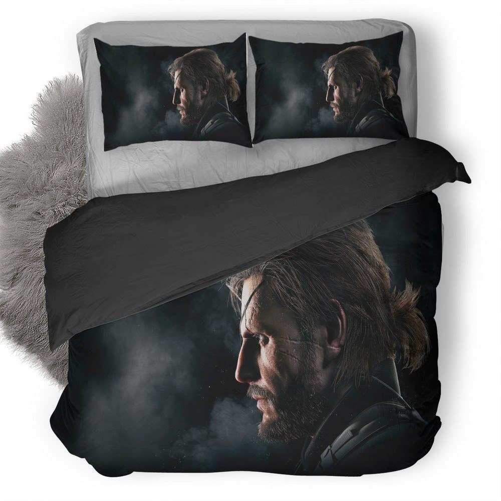 Metal Gear Solid 3D Customized Duvet Cover Bedding Set