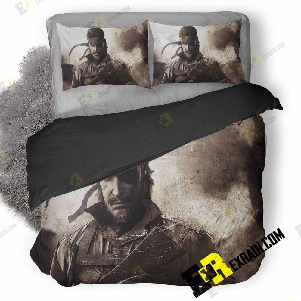 Metal Gear Solid Ij 3D Customized Duvet Cover Bedding Set