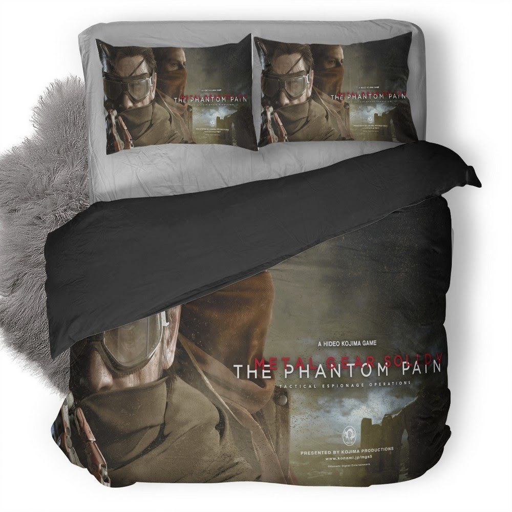 Metal Gear Solid The Phantom Pain 3D Customized Duvet Cover Bedding Set