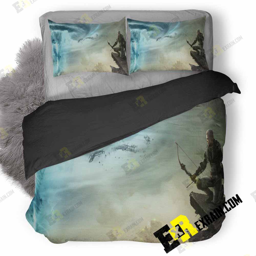 Metal Gear Survive R8 3D Customized Duvet Cover Bedding Set