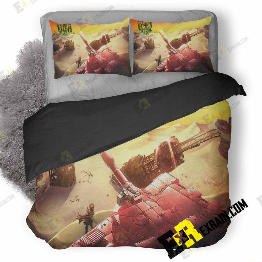 Metal Max Xeno 9I 3D Customized Duvet Cover Bedding Set