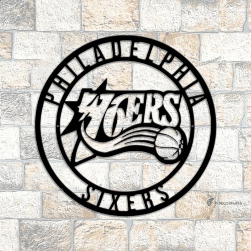 Metal Philadelphia 76ers Led Lights Sign, Philadelphia 76ers Sign, Philadelphia 76ers Decor, Philadelphia Sixers Sign, Sixers Sign, Sixers Wall Art