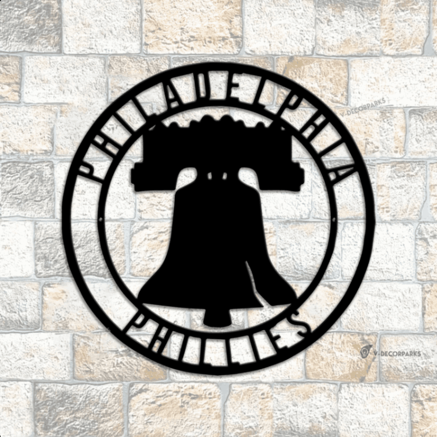 Metal Philadelphia Phillies Sign With Led Lights, Philadelphia Phillies Sign, Philadelphia Phillies Decor, Philadelphia Sports Sign, Sport Sign