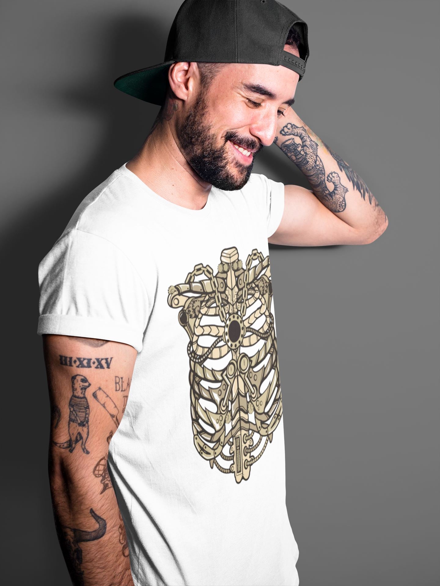 Metallic Ribcage Unisex Sweater – Air Jordan 1 Black Metallic Gold, Sneakers Matching Sweater