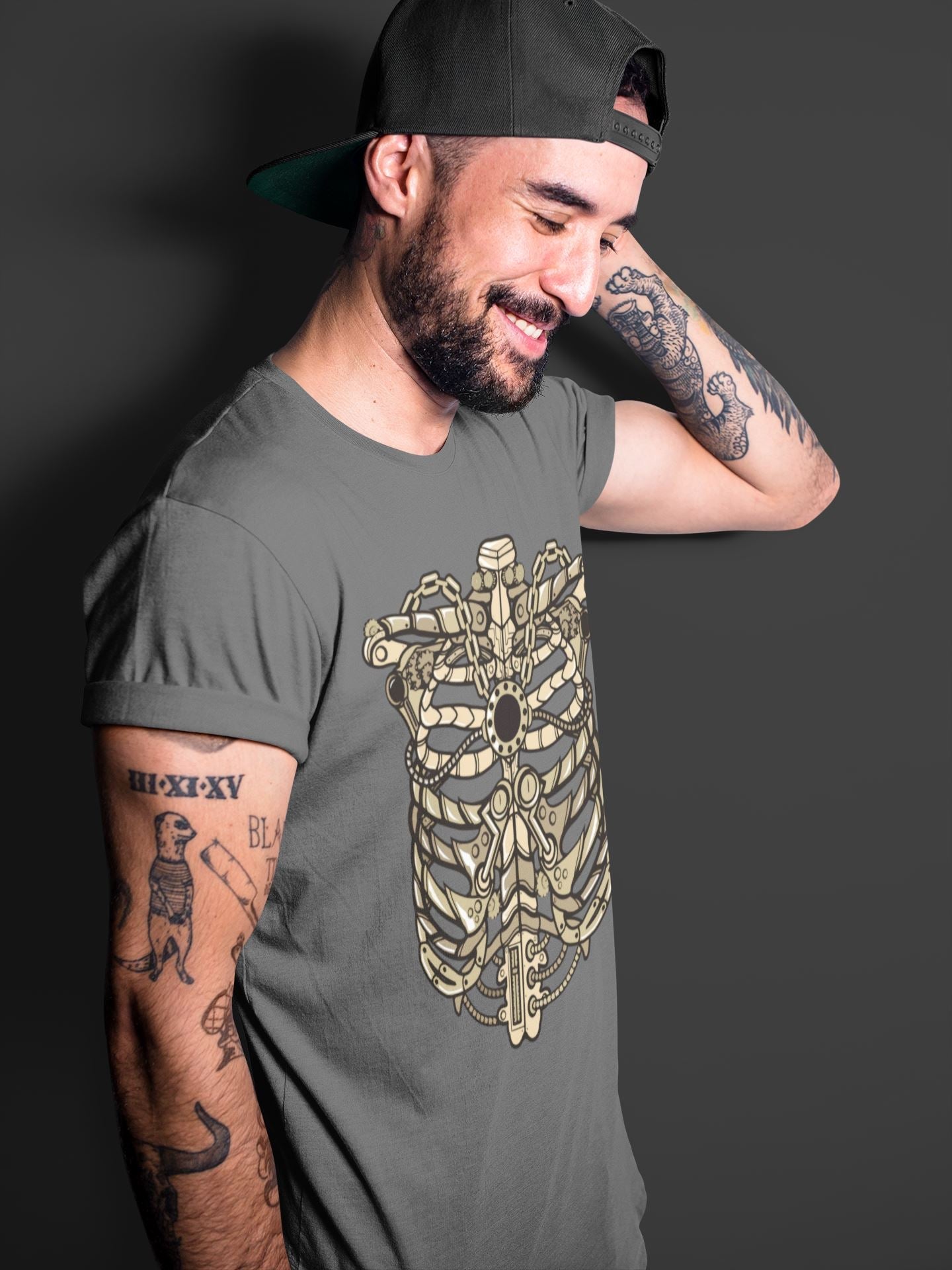 Metallic Ribcage Unisex Sweater – Air Jordan 1 Black Metallic Gold, Sneakers Matching Sweater