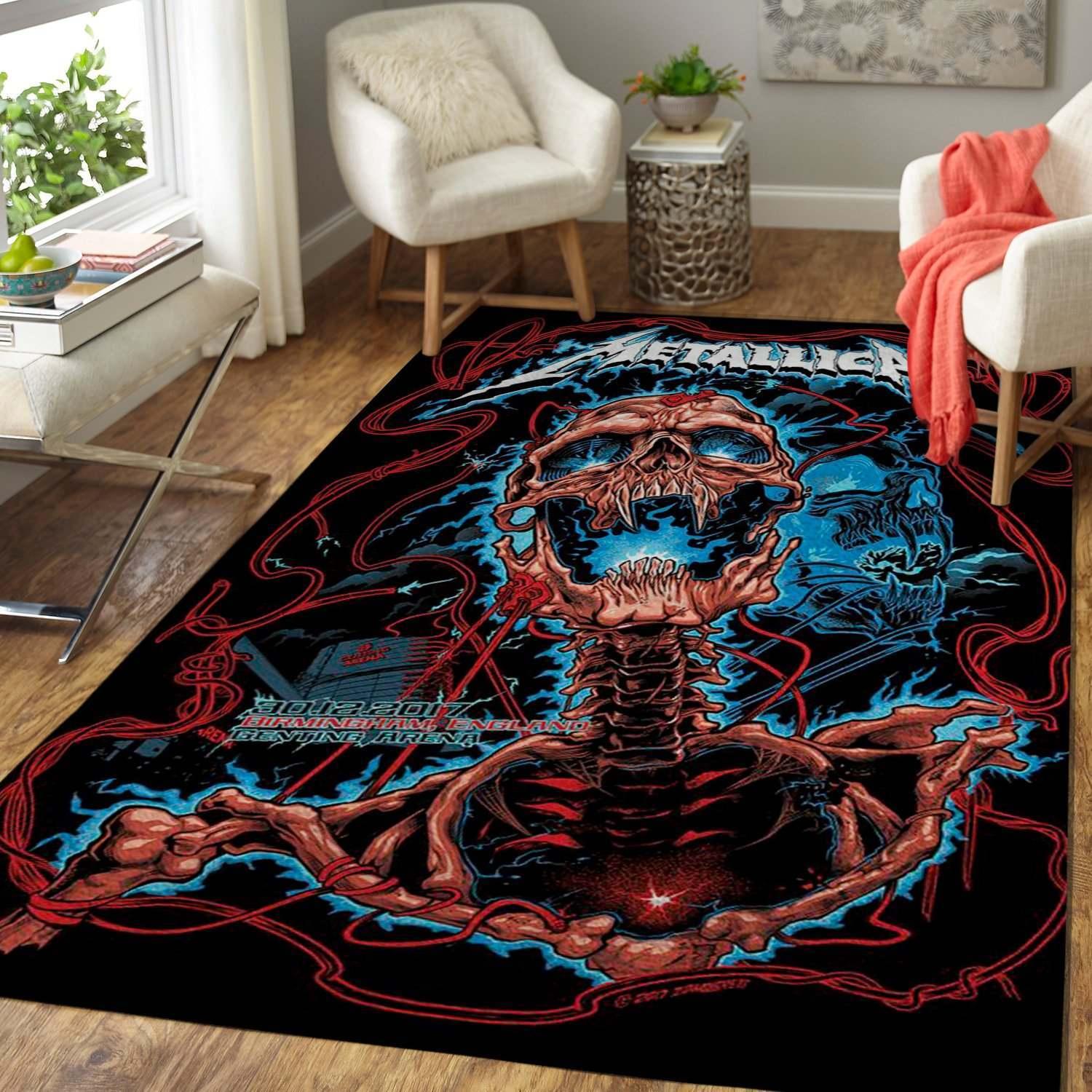 Metallica Area Rectangle Rug