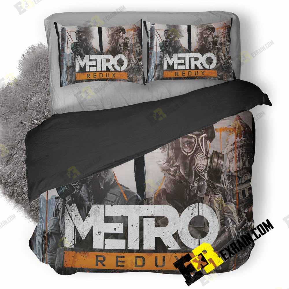 Metro 2033 Redux 3D Customized Duvet Cover Bedding Set