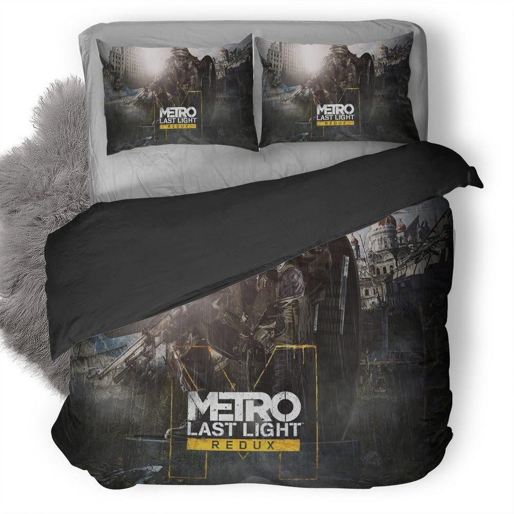 Metro Last Light Redux 3D Customized Duvet Cover Bedding Set