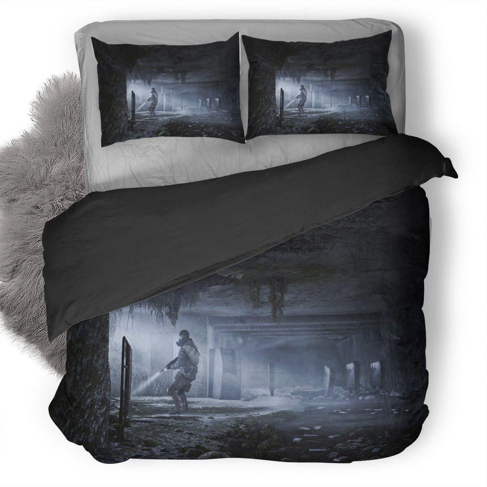 Metro Last Light Redux 3D Customized Duvet Cover Bedding Set