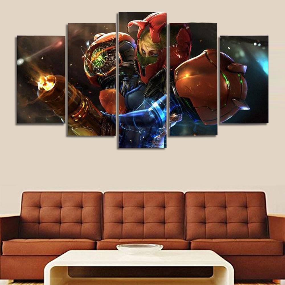 Metroid Prime Game – Gaming Canvas Art Wall Decor