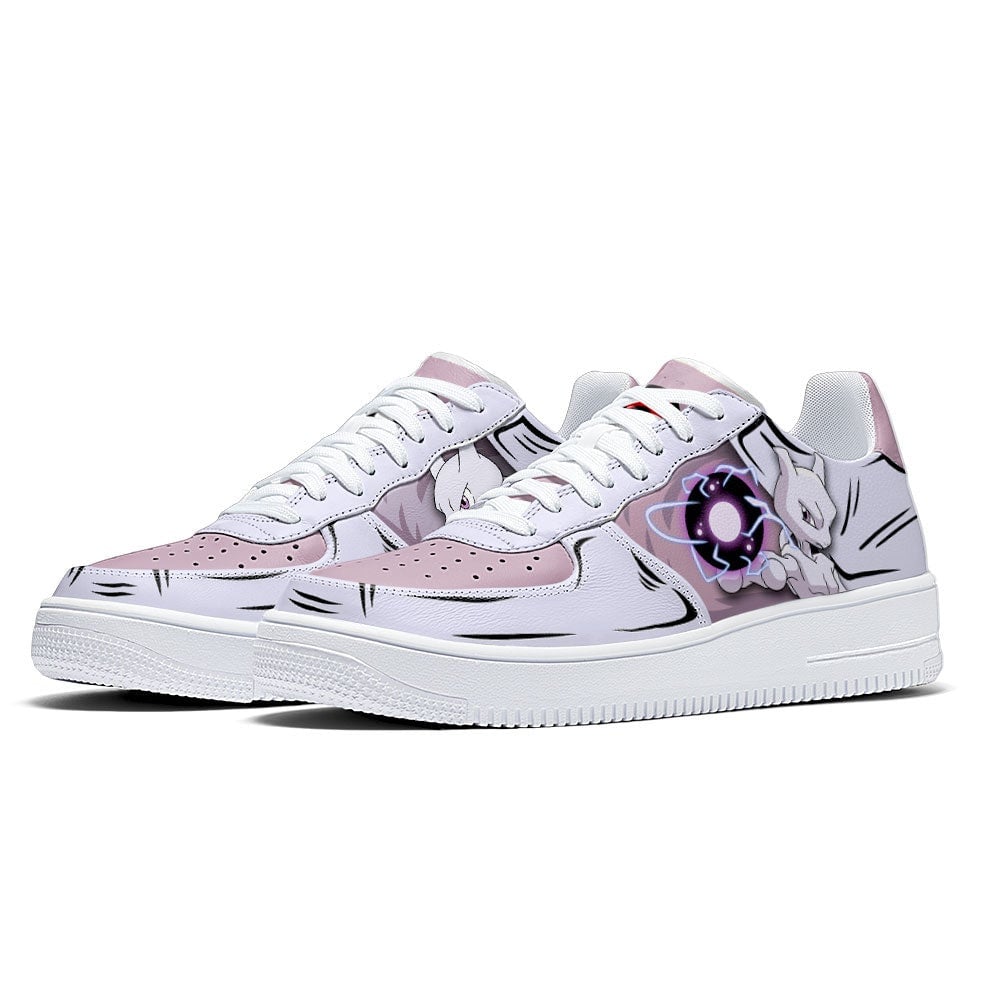 Mewtwo Air Sneakers Custom Pokemon Anime Shoes