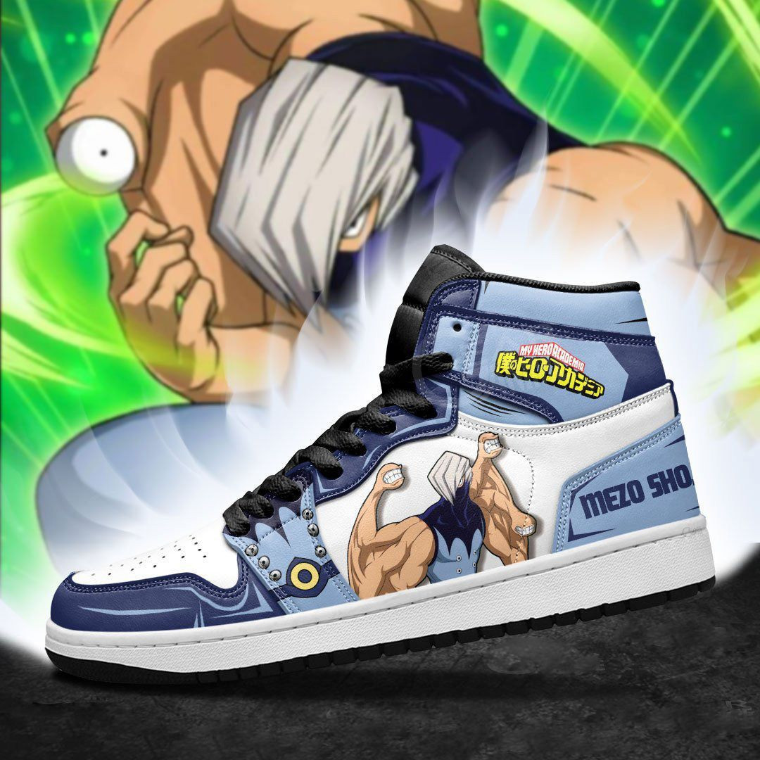 Mezo Shoji My Hero Academia anime 1 High Top Air Jordan Sneaker, Air Jordan Hightop