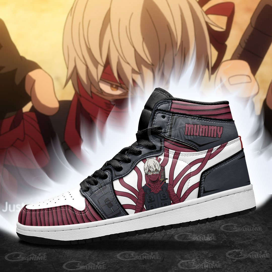 MHA Hoyo Makihara JD1s Sneakers My Hero Academia Anime Shoes, Air Jordan Hightop
