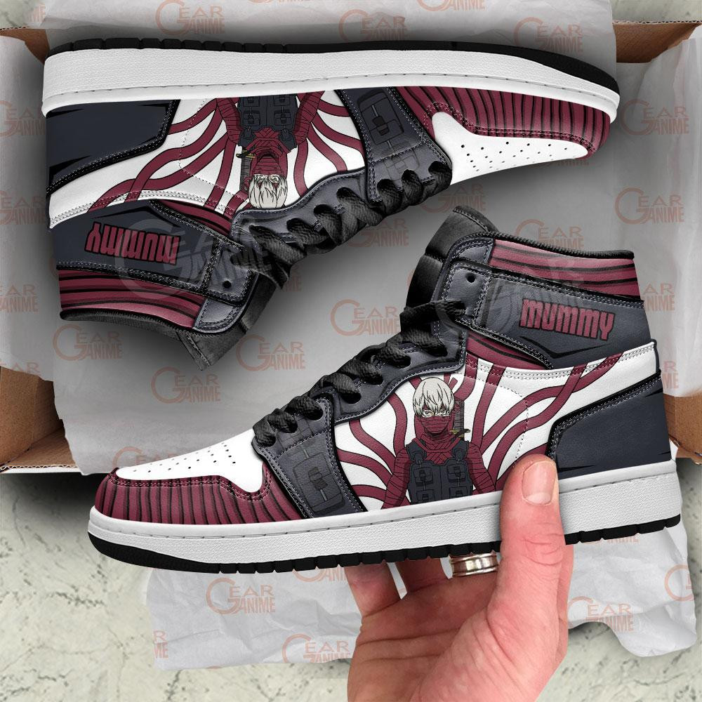 MHA Hoyo Makihara JD1s Sneakers My Hero Academia Anime Shoes, Air Jordan Hightop