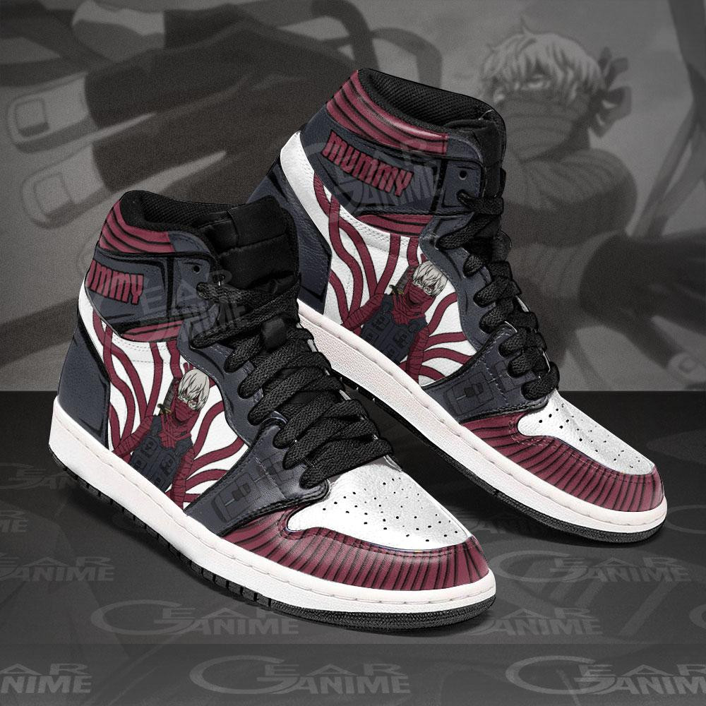 MHA Hoyo Makihara JD1s Sneakers My Hero Academia Anime Shoes, Air Jordan Hightop
