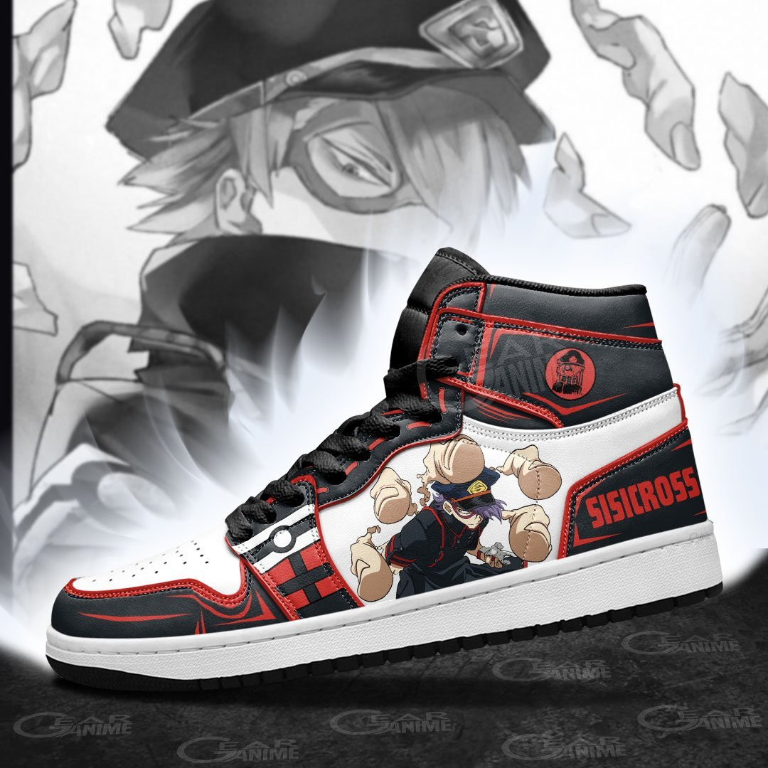 MHA Seiji Shishikura JD1s Sneakers My Hero Academia Anime Shoes, Air Jordan Hightop