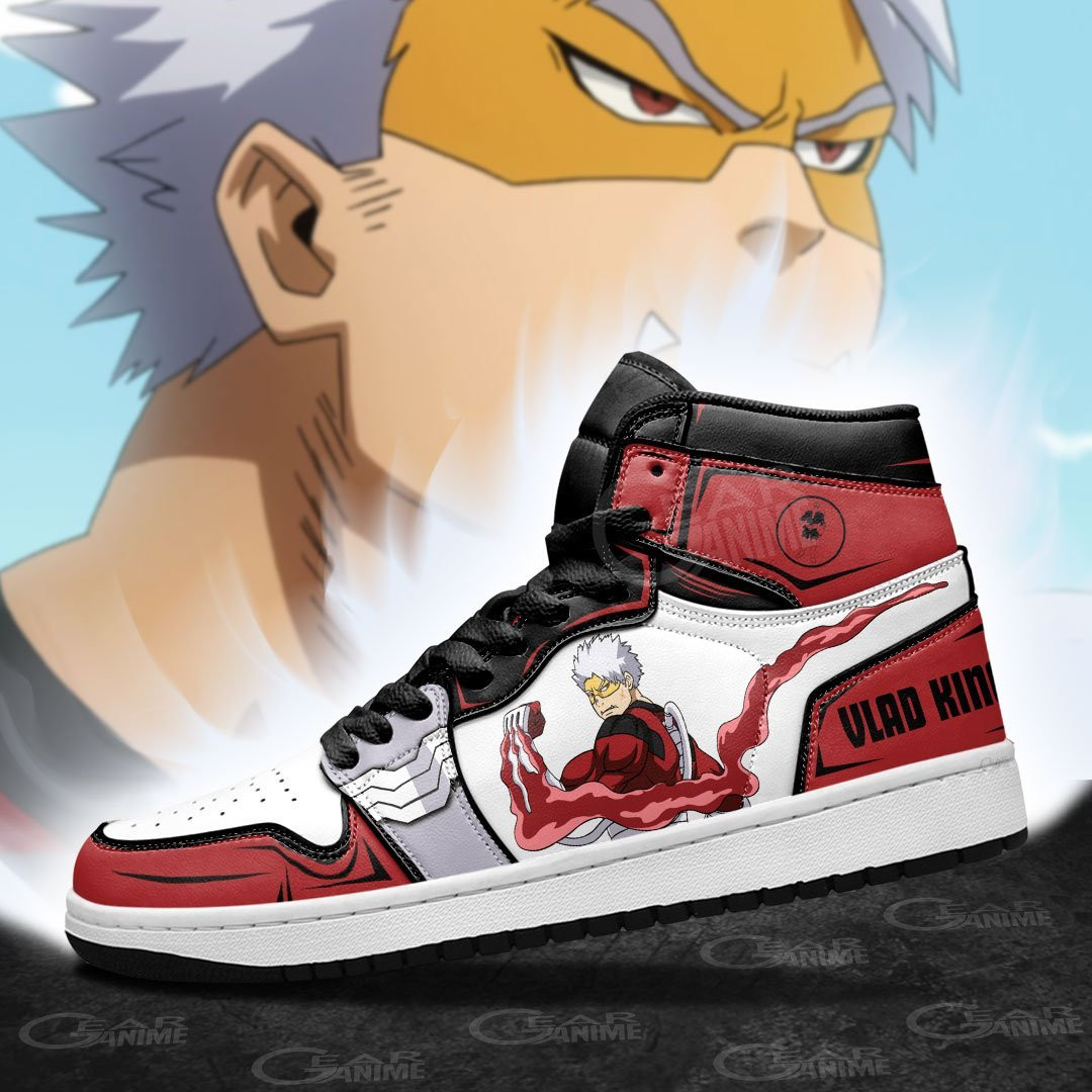 MHA Vlad King JD1s Sneakers My Hero Academia Anime Shoes, Air Jordan Hightop