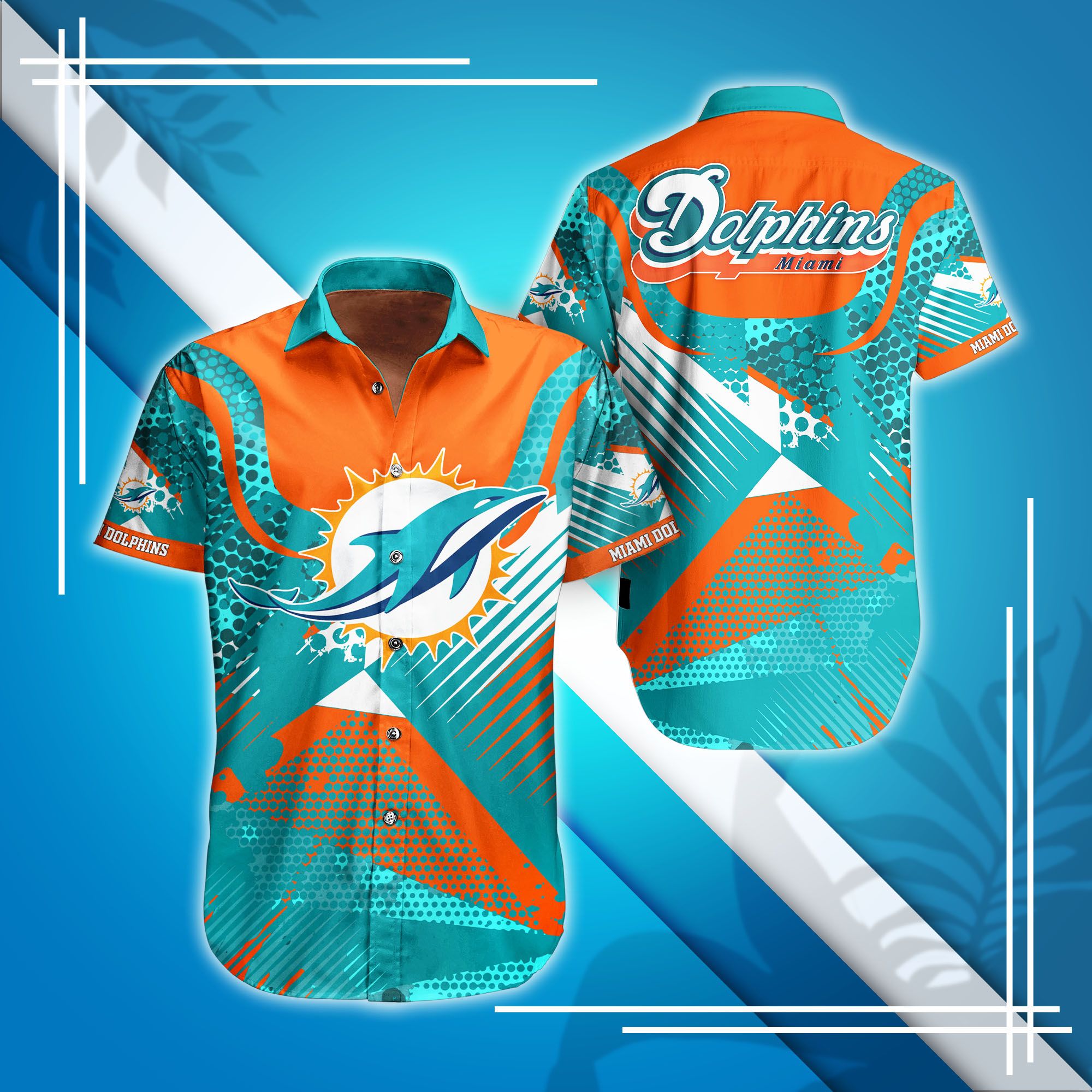 Miami Dolphins2 Hawaiian Shirt