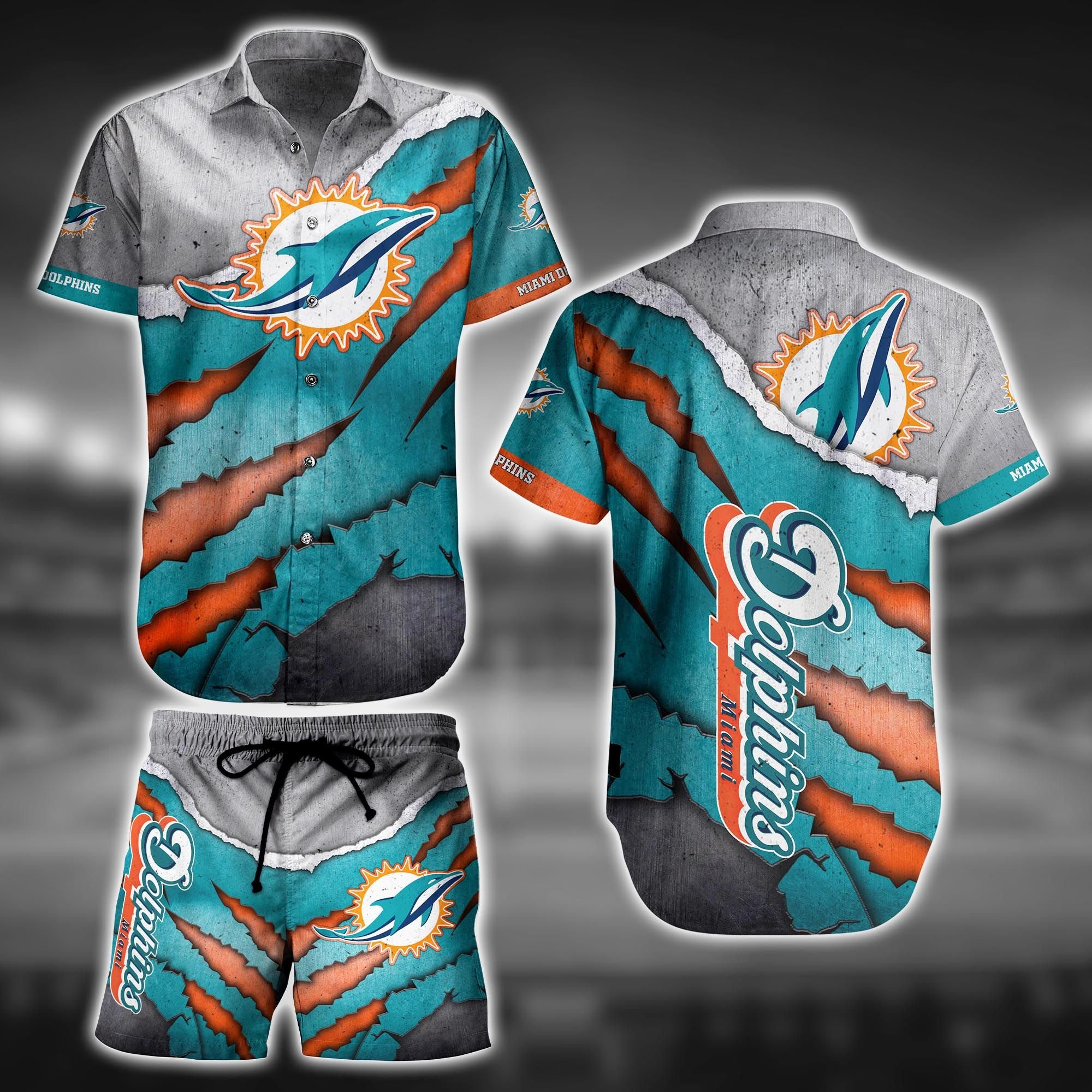 Miami Dolphins5 Hawaiian Shirt