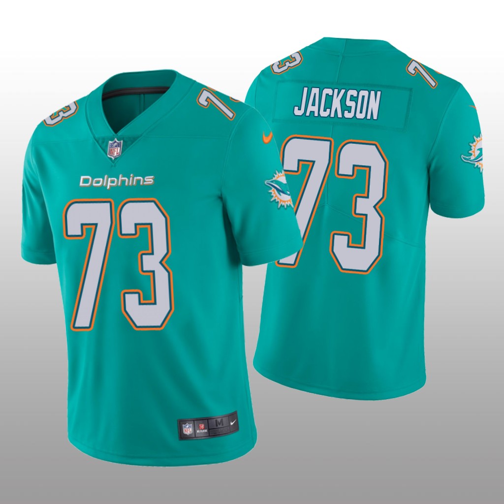 Miami Dolphins Aqua 2020 NFL Draft Vapor Limited Austin Jackson Jersey