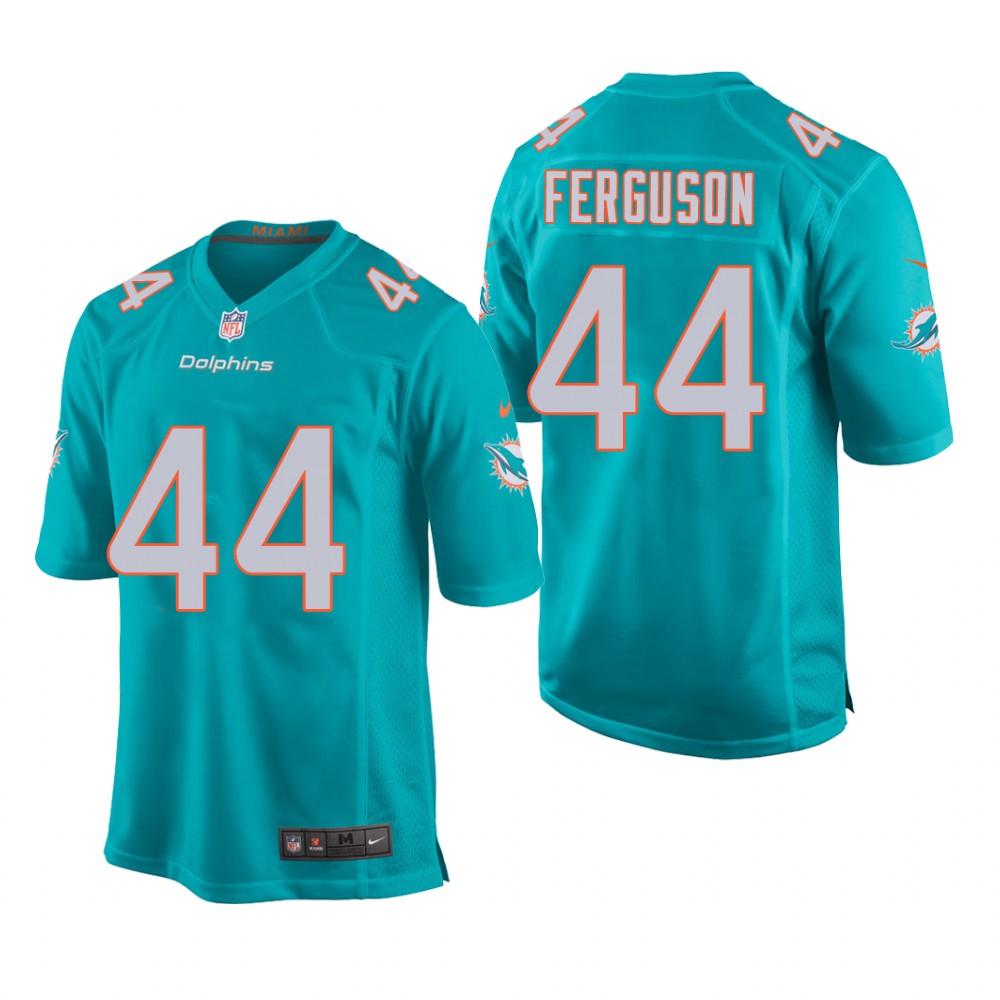 Miami Dolphins Blake Ferguson Aqua Jersey Game - Youth