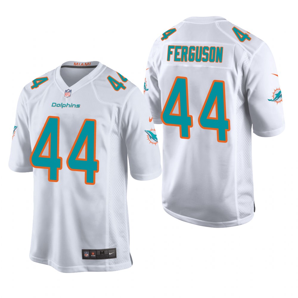 Miami Dolphins Blake Ferguson White Jersey Game - Men's