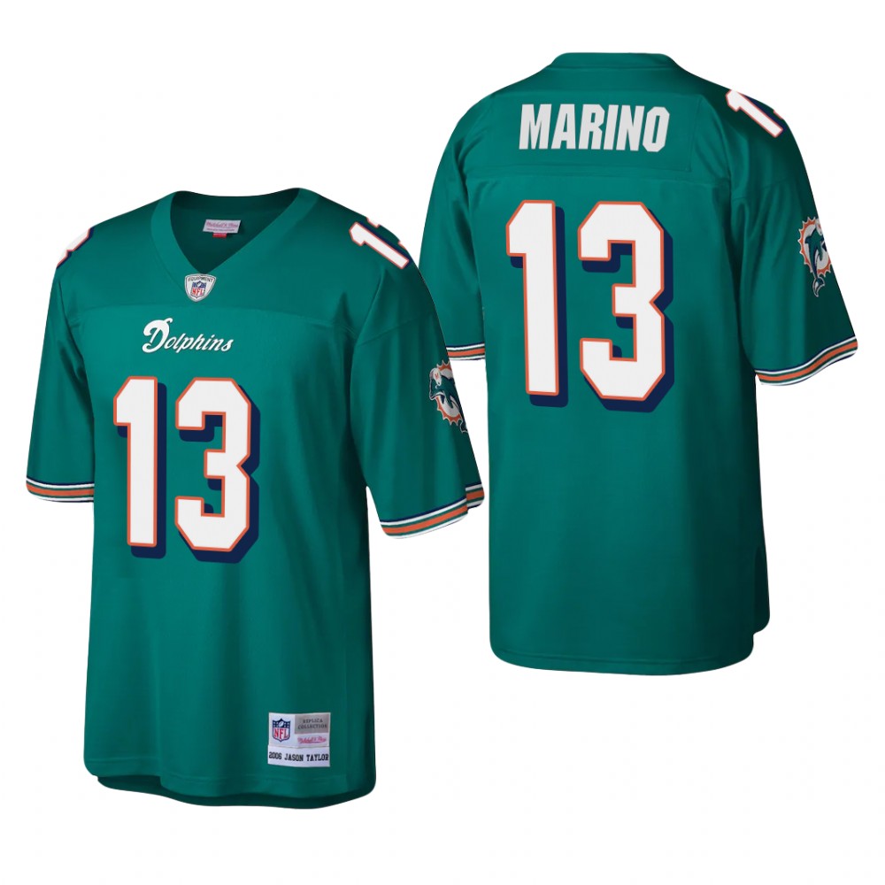 Miami Dolphins Dan Marino Aqua Retired Player 2006 Legacy - Men's