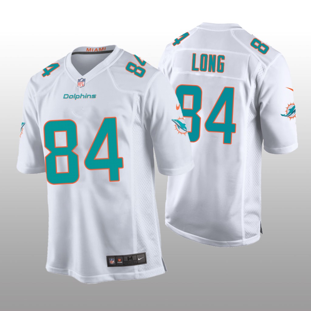 Miami Dolphins Hunter Long White Jersey Game - Youth