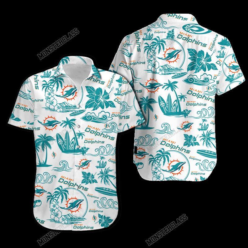 Miami Dolphins Island Hawaiian Shirt