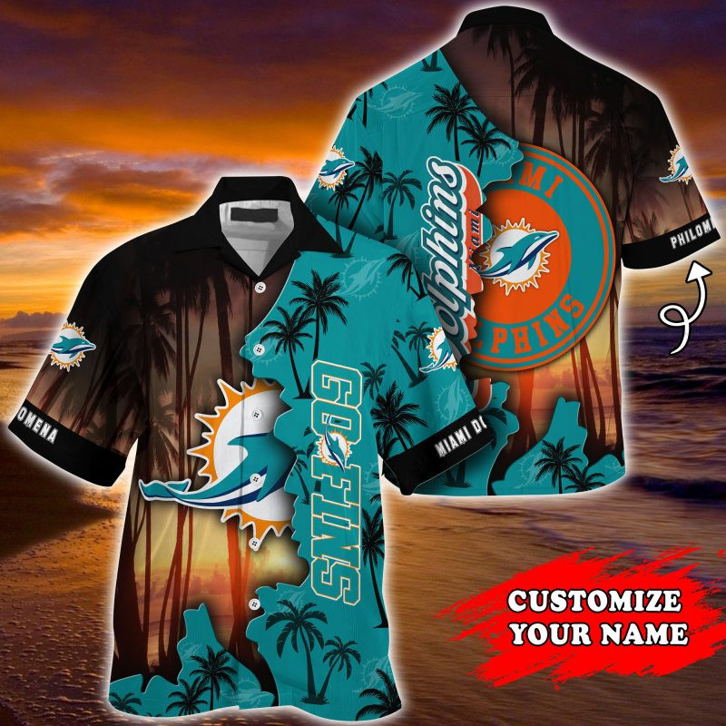 Miami Dolphins NFL Customized Summer – Hawaii Shirt For This Season – Gift For Sport Lovers