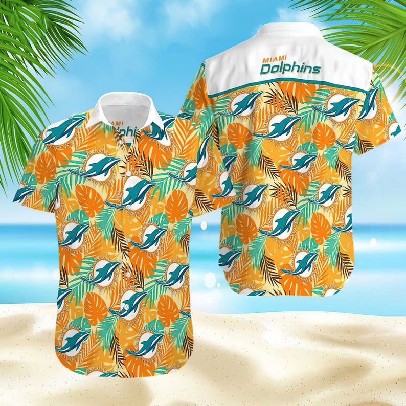 Miami Dolphins NFL Football Sport Cool – Premium Hawaiian Shirt – Gift For Sports Lovers
