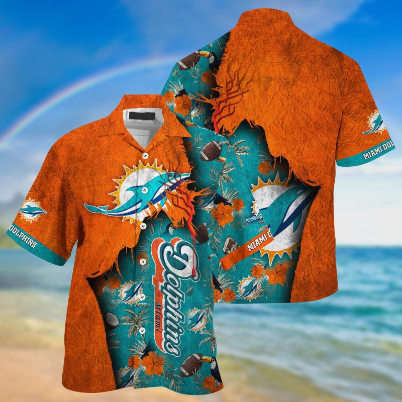 Miami Dolphins NFL God – Hawaii Shirt For This Season – Gift For Sport Lovers