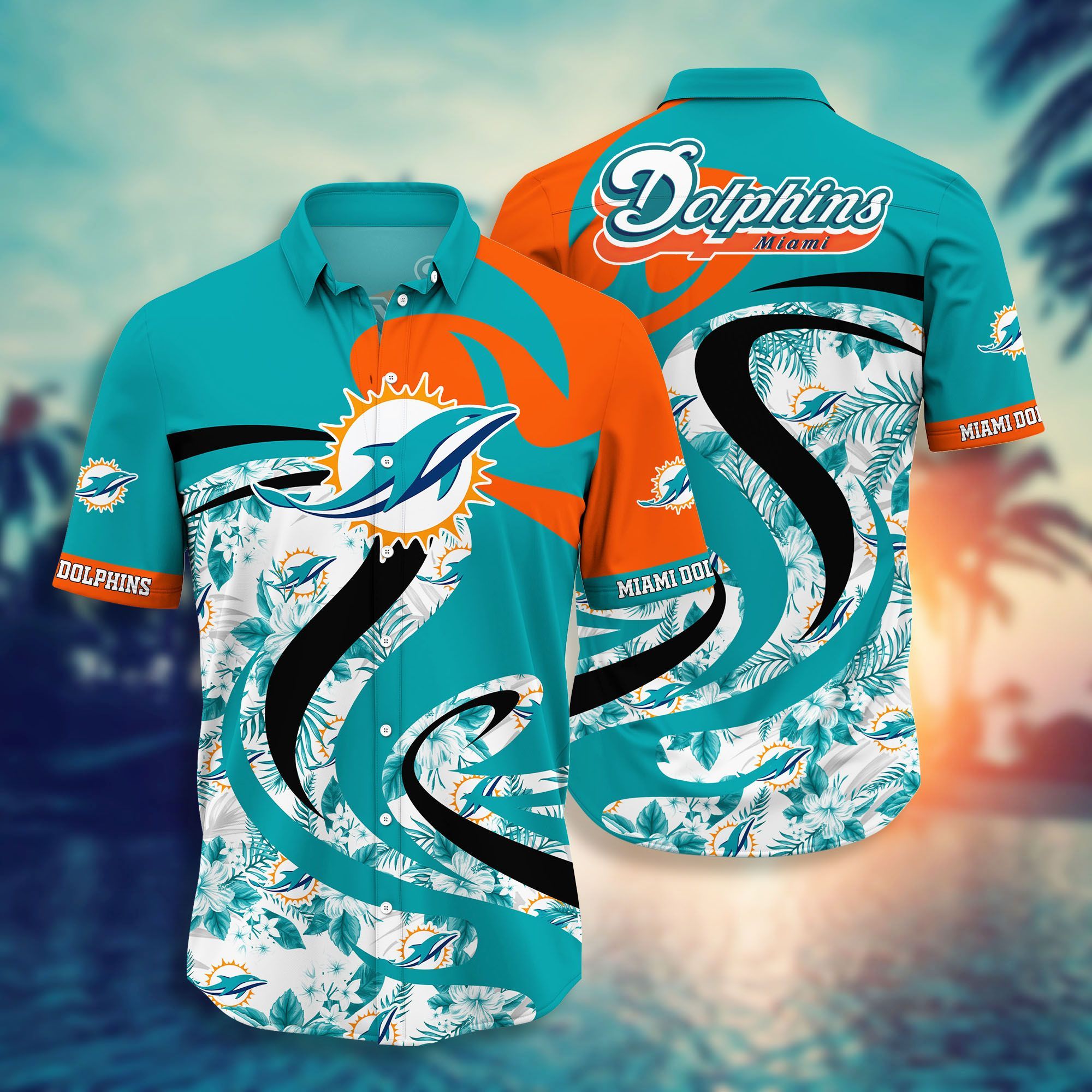 Miami Dolphins NFL Hawaiian Shirt Style Hot Trending