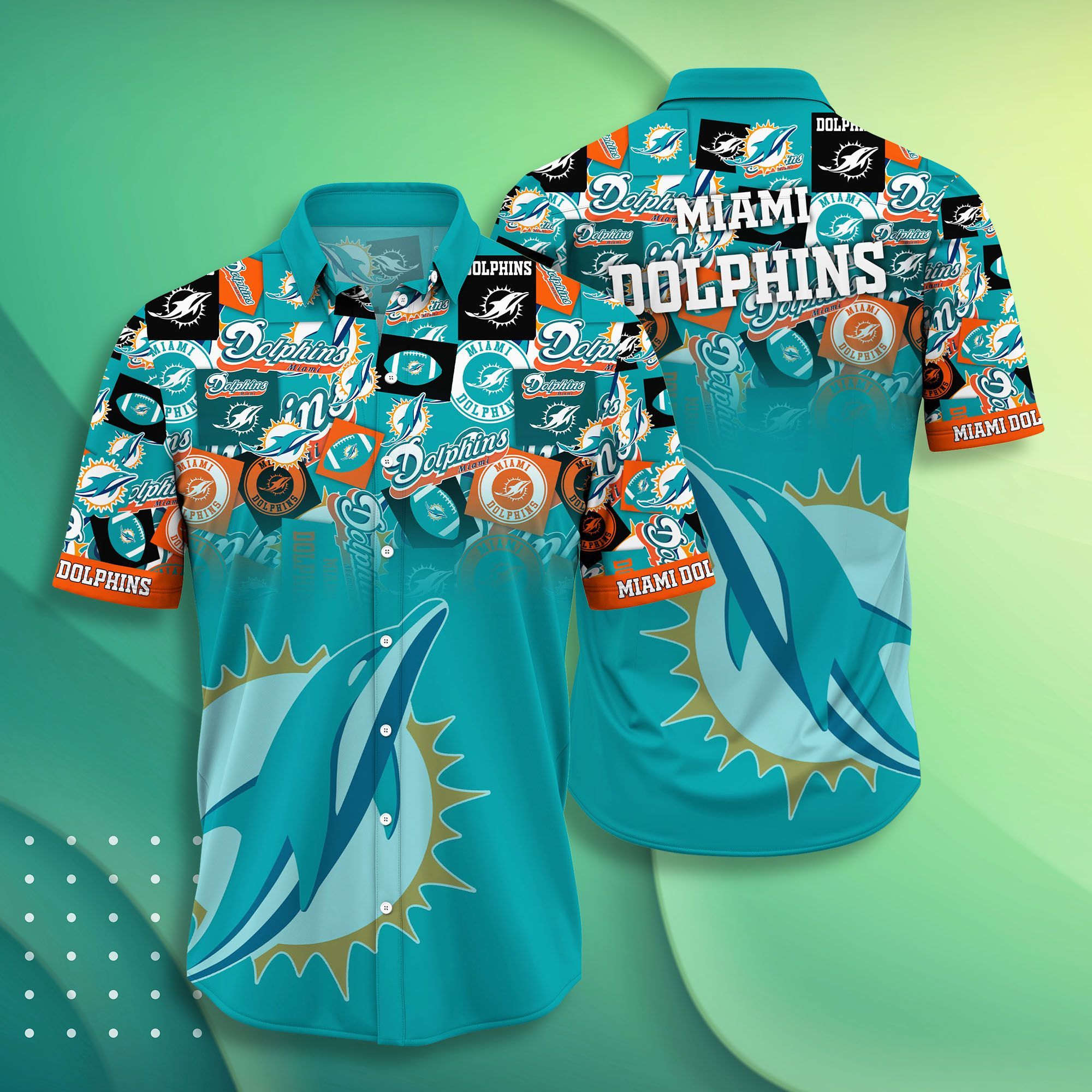 Miami Dolphins NFL Hawaiian Shirt Style Hot Trending Summer