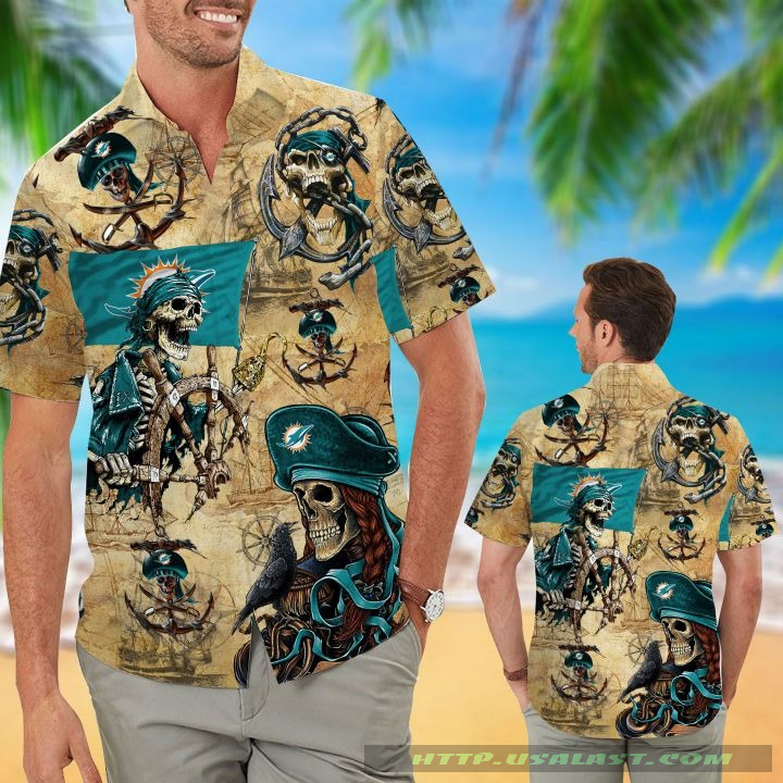 Miami Dolphins Pirates Hawaiian Shirt
