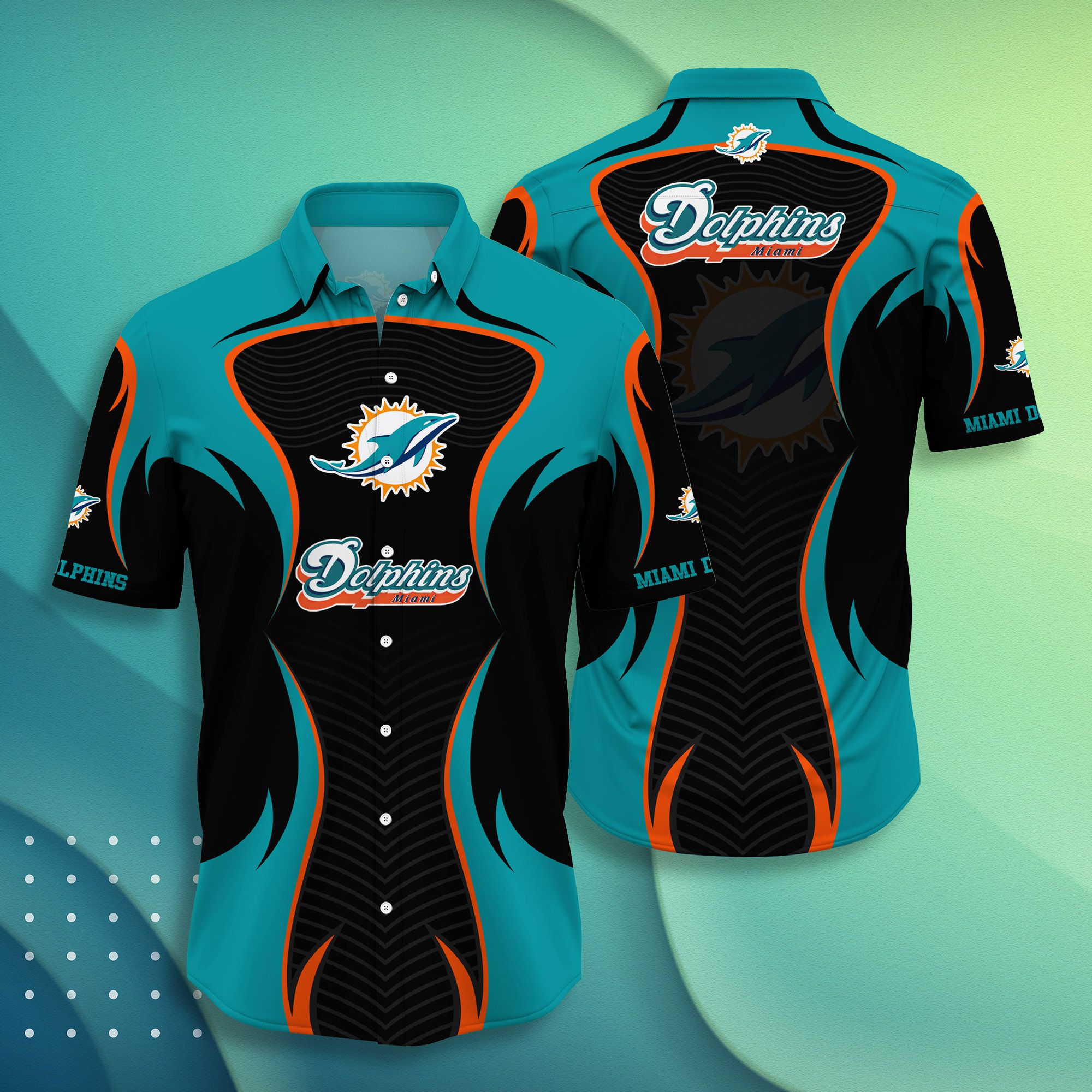 Miami Dolphins Summer1 Hawaiian Shirt