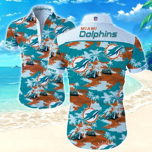 Miami Dolphins Summer Hawaiian Shirt