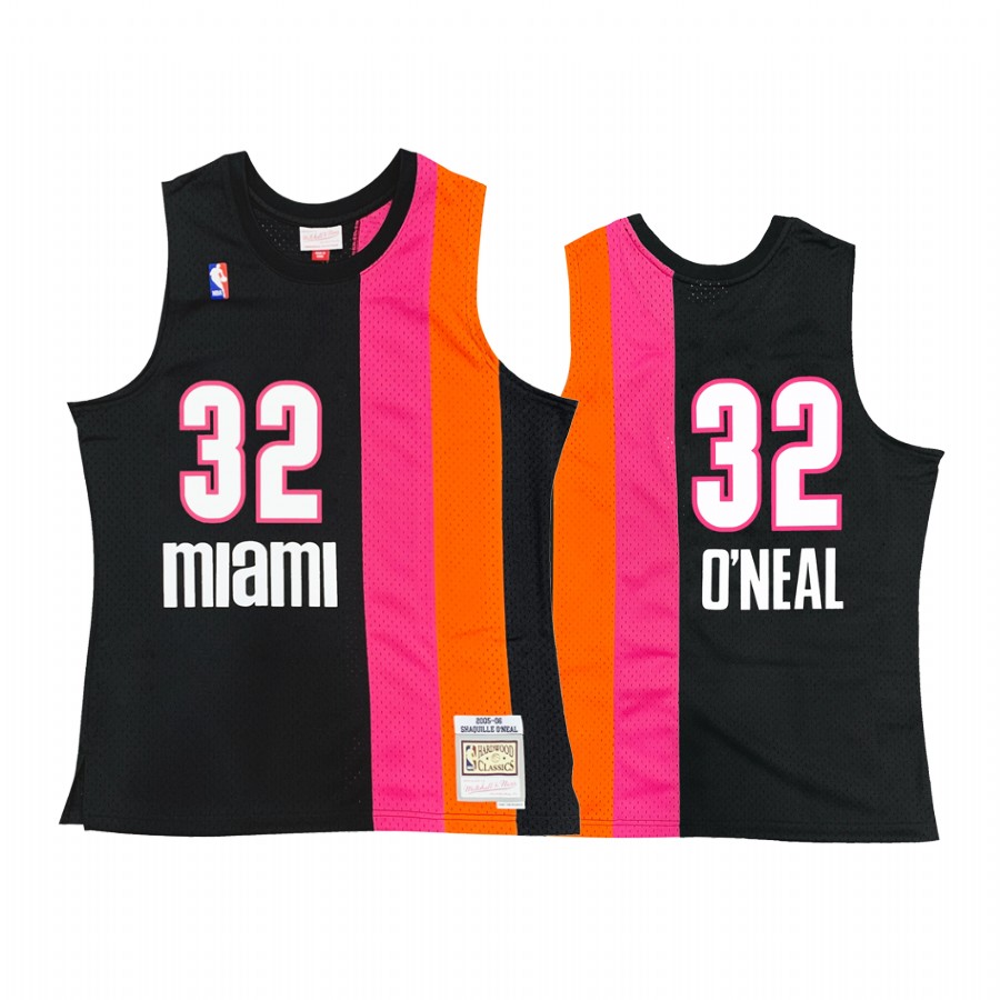 Miami Floridians Shaquille O'Neal #32 Black Throwback Jersey